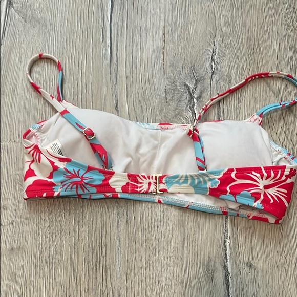 Floral Bikini Set in Red and Blue - Picture 8 of 11